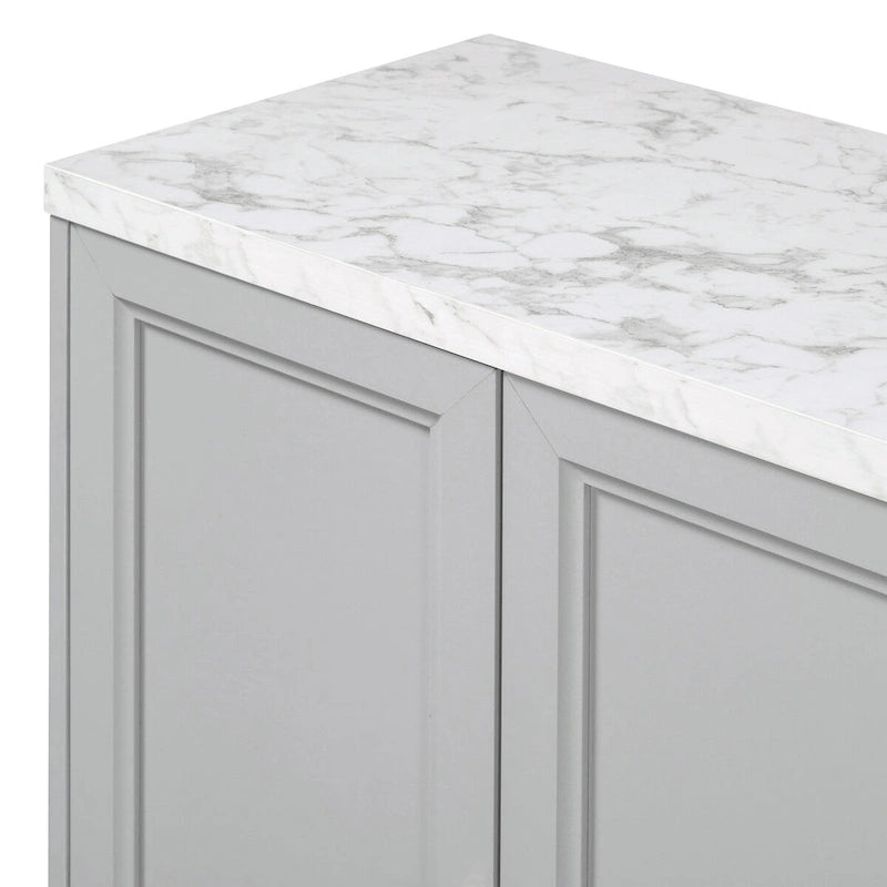 59.3 Modern Cabinet with Storage Space - N/A