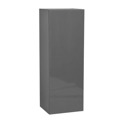 15 x 42 Wall Cabinet-Single Door-Grey - 15 x 42 x 12