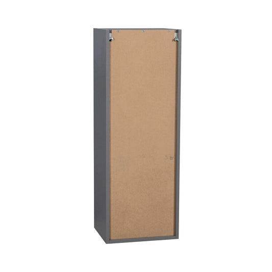 15 x 42 Wall Cabinet-Single Door-Grey - 15 x 42 x 12