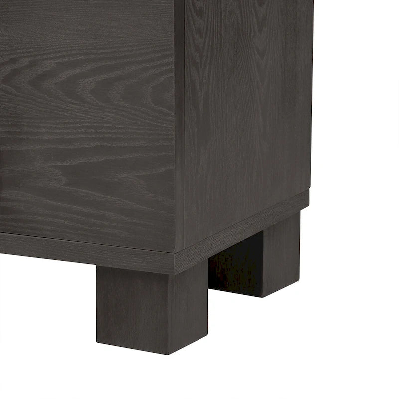 Wood Traditional Style Sideboard