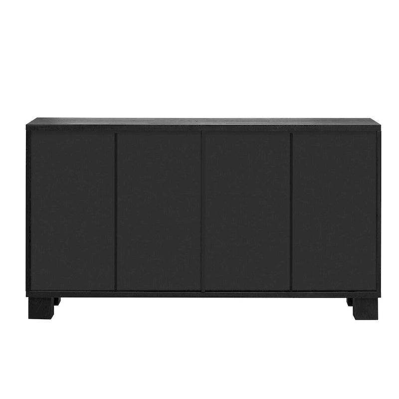 Wood Traditional Style Sideboard