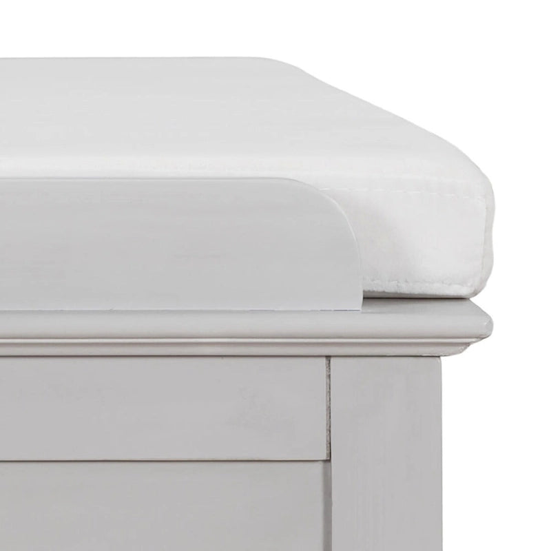 Classic Vintage Wooden Storage Bench with Two Cabinets