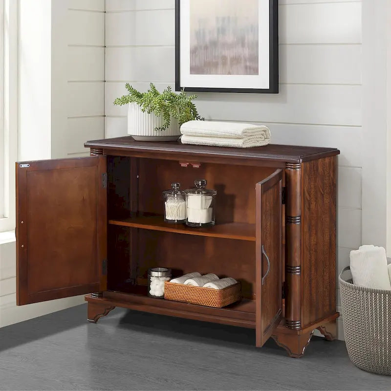 40Console Table with Storage Shelf,Retro Entryway Table with Adjustable Storage Shelf,Sofa Couch Table for Hallway