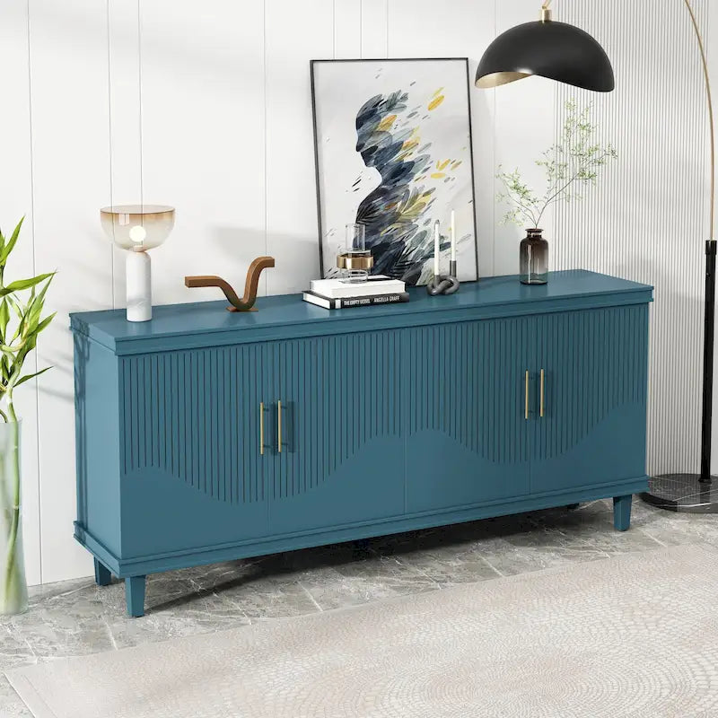 70.07Large Size 4-Door Cabinet, Same as Living Room, Kitchen, Bedroom, Hallway