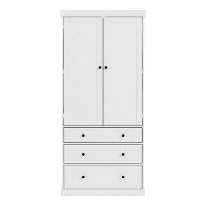 77inch Kitchen Pantry, Freestanding Tall Cupboard Storage Cabinet with 3 Adjustable Shelves,8 Door Shelves,3 Drawers for Kitchen