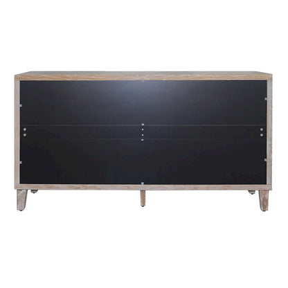 Accent Cabinet 4 Door Wooden Cabinet Sideboard Buffet