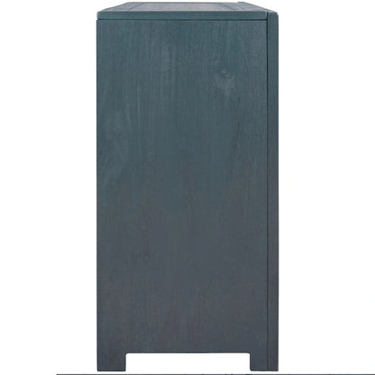 40 Cabinets with Unique Design Doors with 1 Adjustable Shelves,Suitable for Multiple Rooms Such as Living Room and Study Room