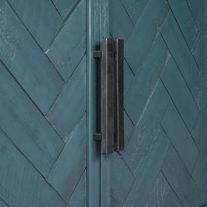 40 Cabinets with Unique Design Doors with 1 Adjustable Shelves,Suitable for Multiple Rooms Such as Living Room and Study Room