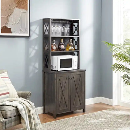 MM Farmhouse Bar Cabinet