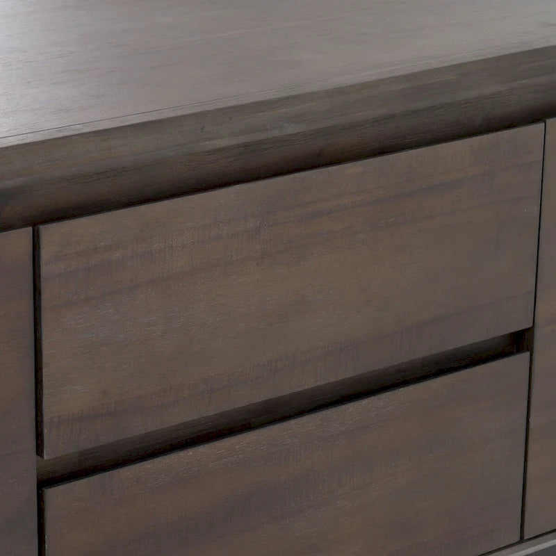 Modrest Rhea Modern Dark Acacia Buffet