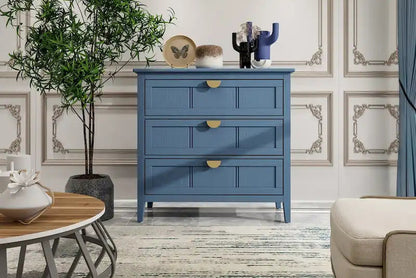 3 Drawer Cabinet, American Furniture,Suitable for Bedroom and Living Room Entryway