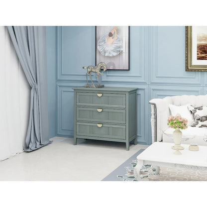 3 Drawer Cabinet, American Furniture,Suitable for Bedroom and Living Room Entryway
