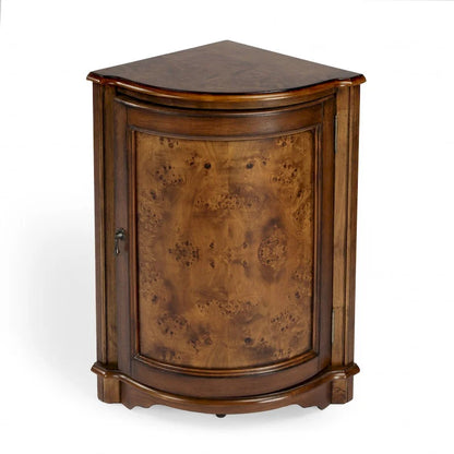 HomeRoots 23 Brown Standard Accent Cabinet - 22.75