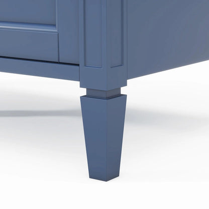 Bathroom Vanity with Top Sink and a Tip-out Drawer