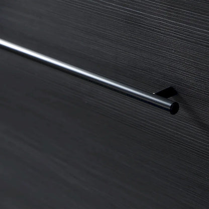 32 inch MDF black bathroom cabinet with sink - 32*32*20.4