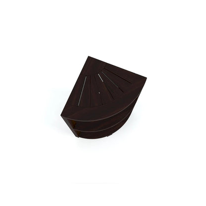 Kai Small 3-Tier Corner Teak Bath Shelf