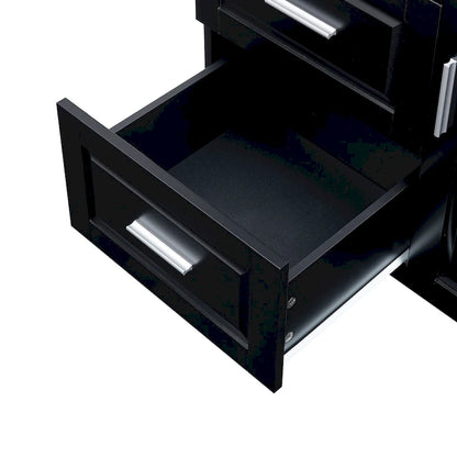 Bathroom Cabinet with Doors - N/A