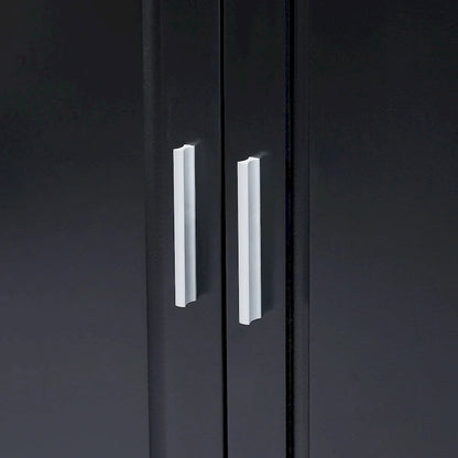 Bathroom Cabinet with Doors - N/A