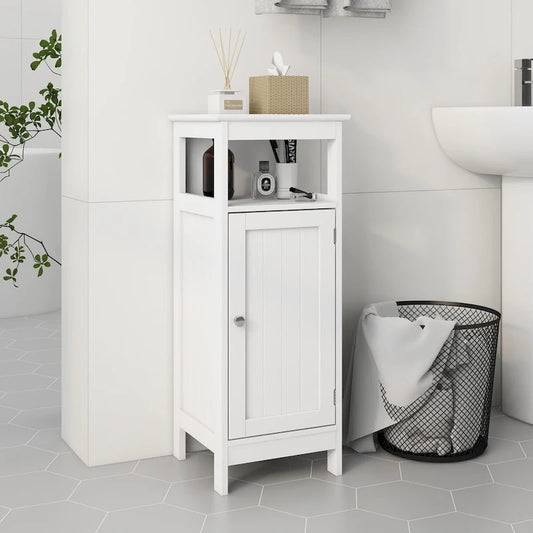 Bathroom Single Door Storage Cabinets for Convenient Storage Solutions, 12.60 x 11.80 x 31.50 inches
