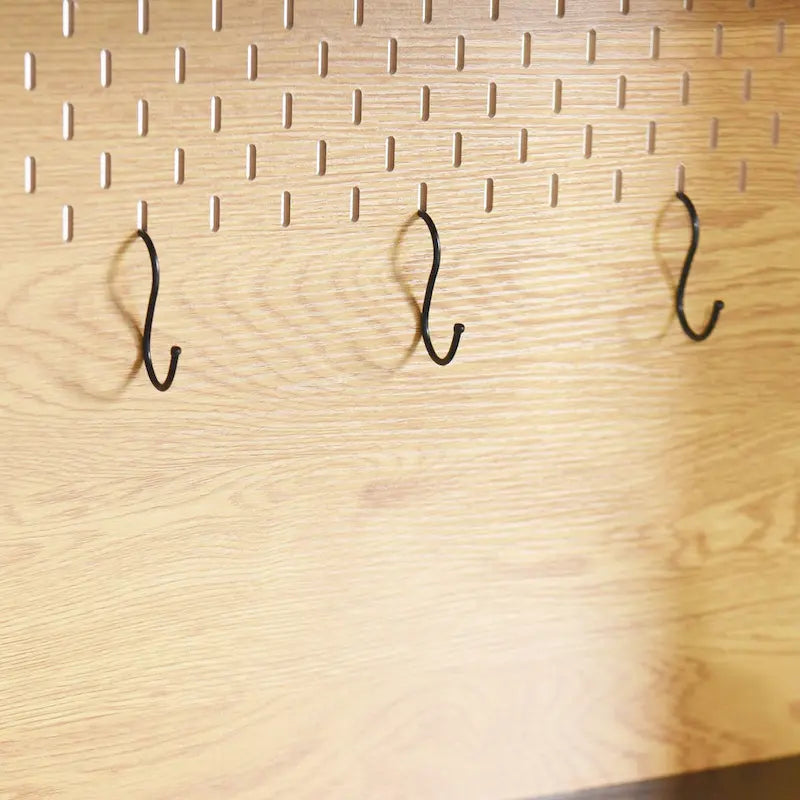 59 H Buffet Sideboard Cabinet with Storage Door & Power Outlet, Farmhouse Coffee Bar Cabinet with Wine Rack, Kitchen Pantry