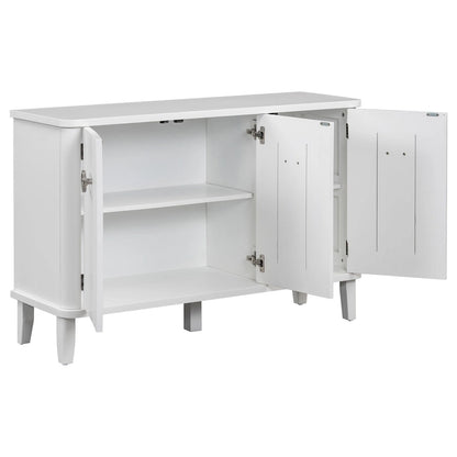 Simple and Atmospheric Solid Wood Veneer Fraxinus Mandschuric Cabinet