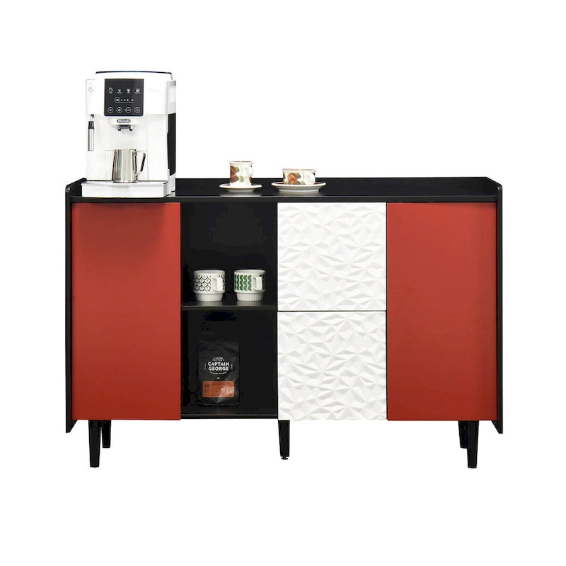 Shoe Cabinet, Freestanding Shoe Rack Storage Organizer with Drawers & Metal Legs, Shoe Storage Cabinet with 2 Flip Drawers