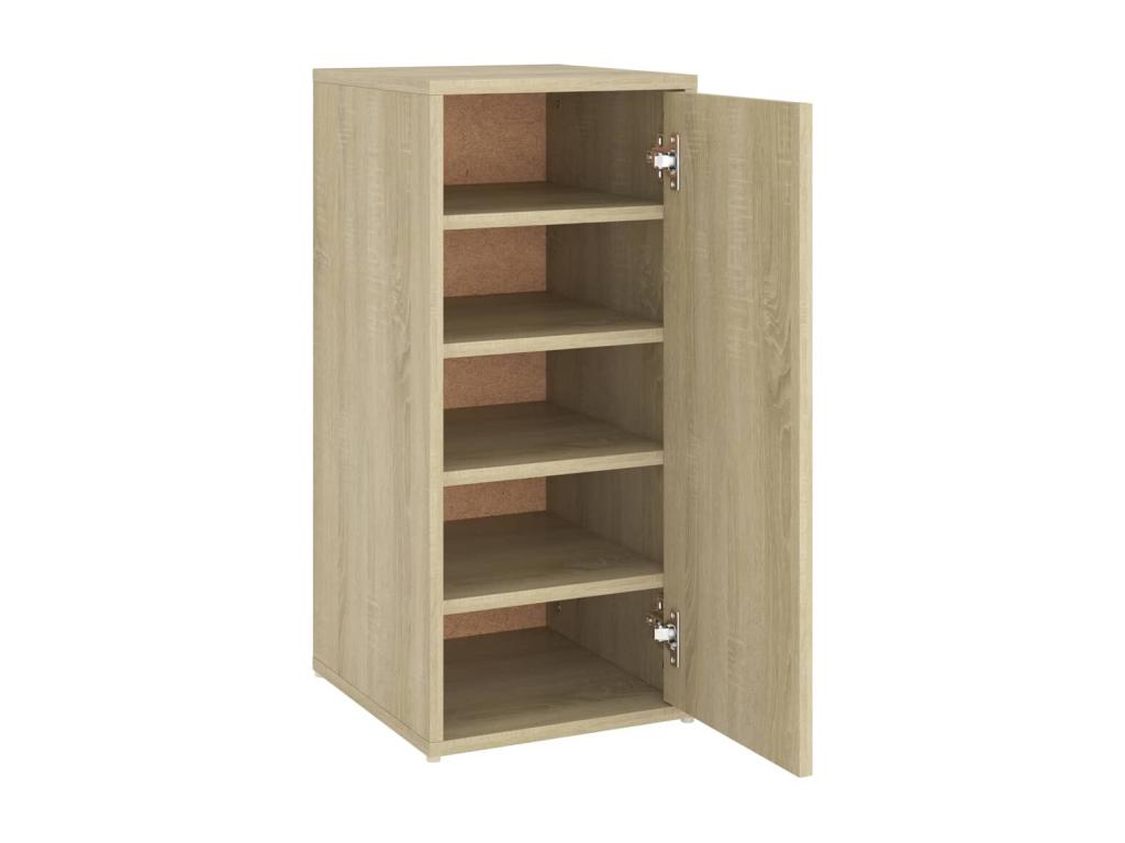 Natural Oak Wood Wardrobe, 32 x 35 x 70 cm