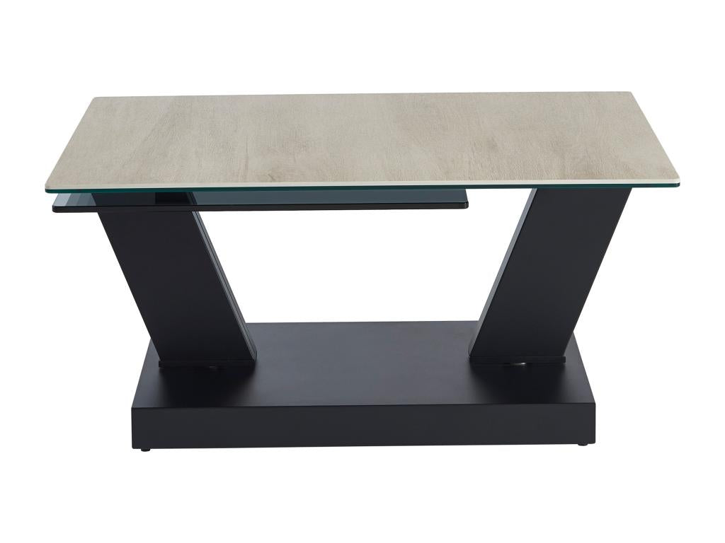 Black Metal Coffee Table - dlz1766461414749