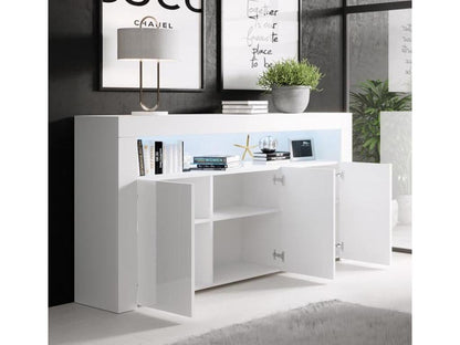 White Sideboard, 155 x 37 x 91.5 cm
