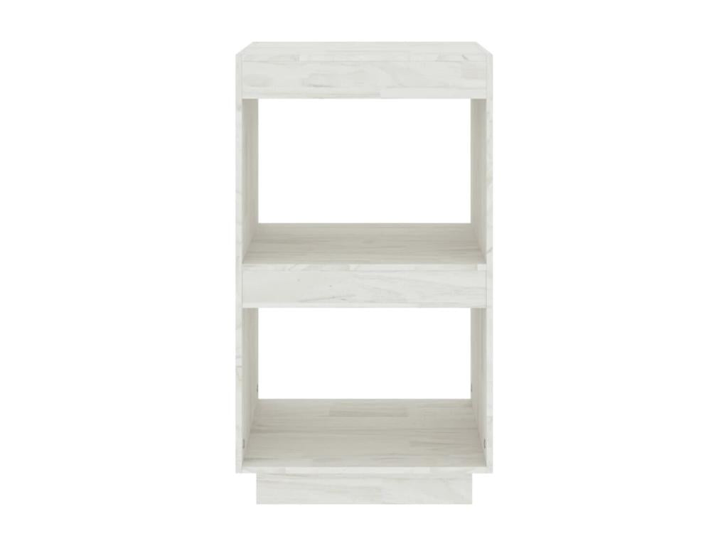 White Pine Wood Bookcase, 40 x 35 x 71 cm