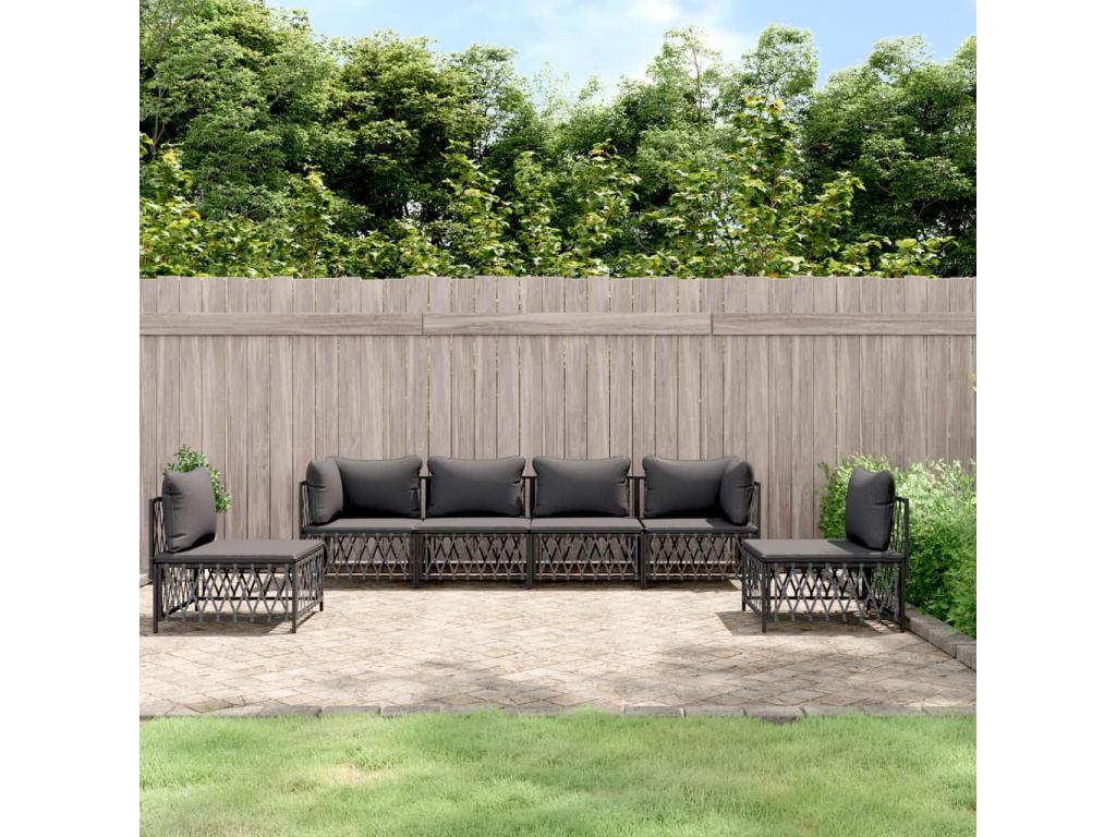 Anthracite Outdoor Furniture Set