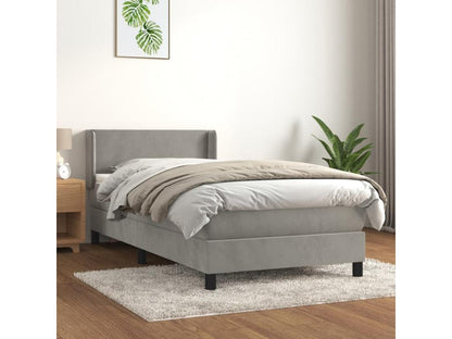 Gray Velvet Mattress, 100 x 200 cm - dlz1766461718181