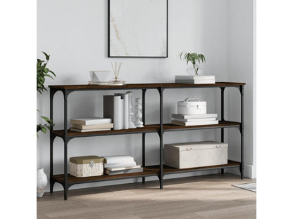 Brown Engineered Wood Table, 150 x 29 x 75 cm