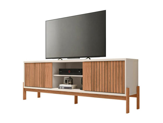 White Oak Wood TV Stand