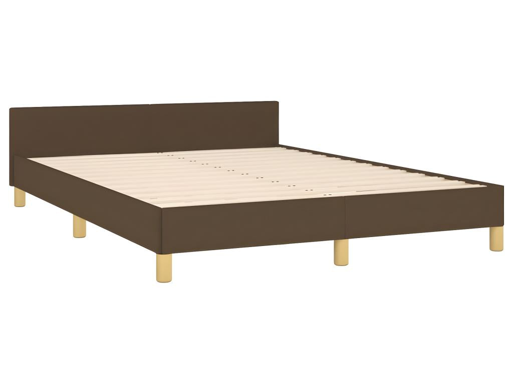 Brown Fabric Mattress, 140 x 190 cm