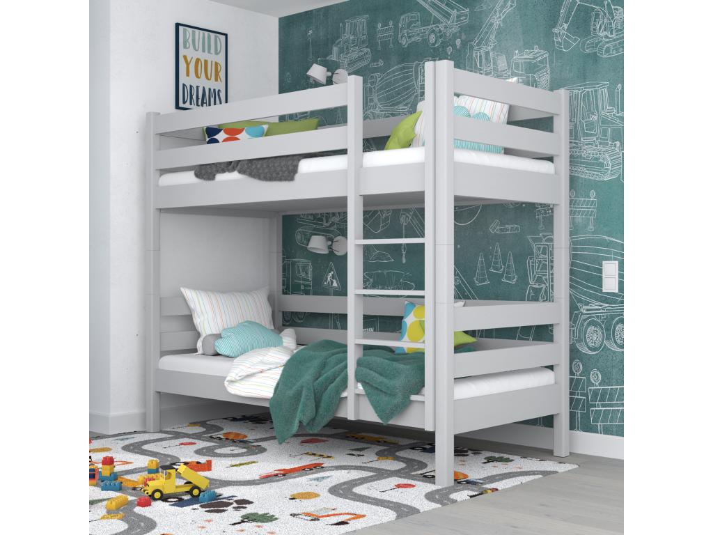 Gray Bed, 80 x 180 cm