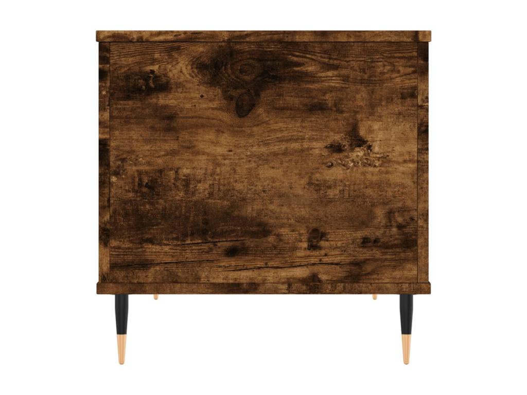 Natural Engineered Wood Coffee Table, 60 x 44.5 x 45 cm