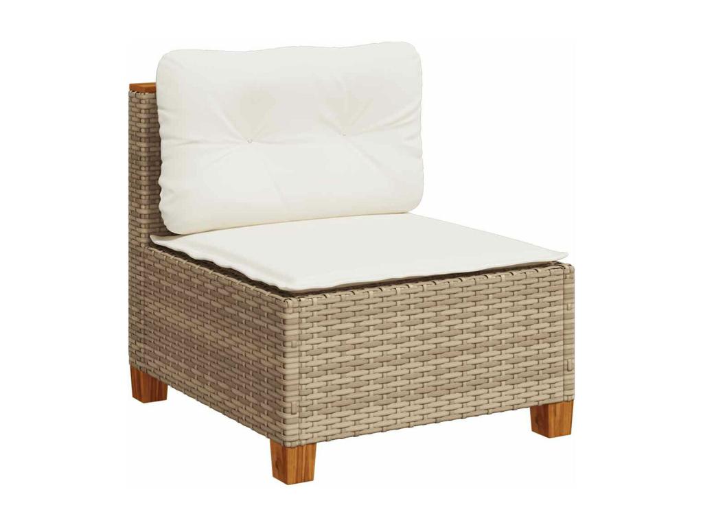 Beige Woven Resin Wicker Outdoor Furniture Set - dlz1766461115151