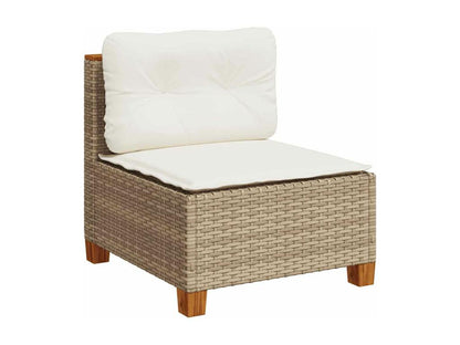 Beige Woven Resin Wicker Outdoor Furniture Set - dlz1766461115151