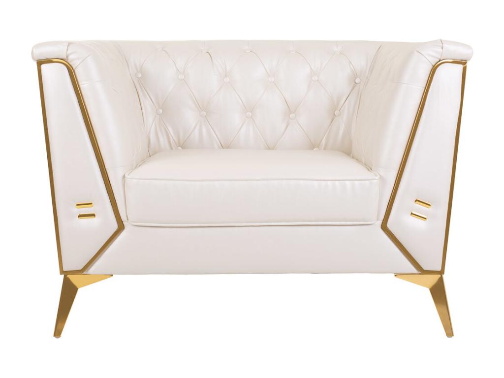 Blue Accent Chair, 104 x 72 x 75 cm