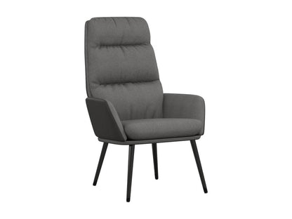 Gray Fabric Accent Chair - dlz1766461156915