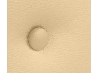 Faux Leather Bed, 105 x 105 cm