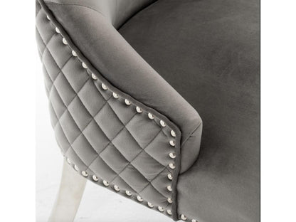 Black Velvet Chair - dlz1766461473481