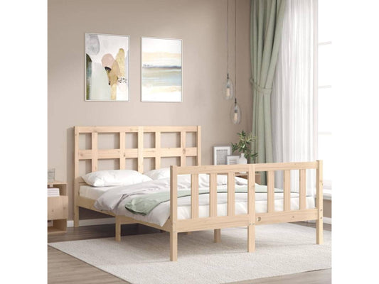 Brown Pine Wood Mattress