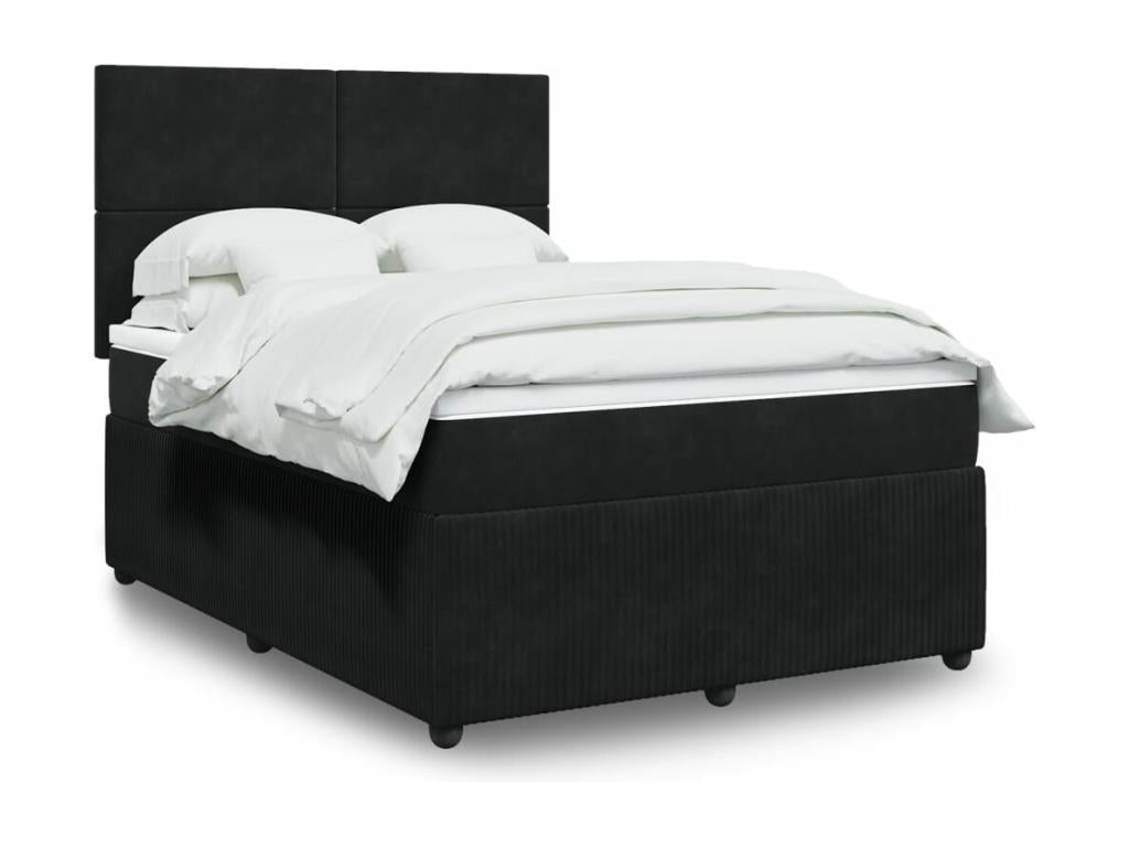 Black Velvet Mattress, 140 x 200 cm