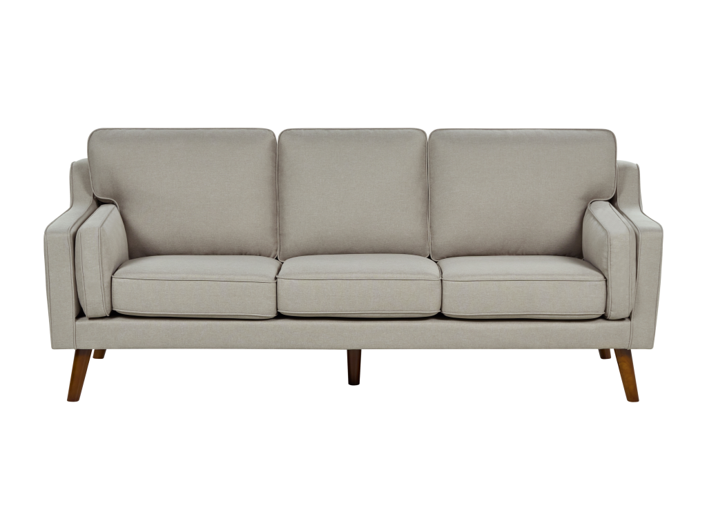 Beige Fabric Sofa - dlz1766461619487