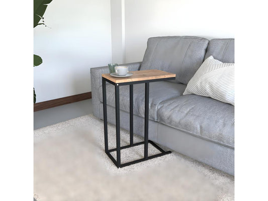 Brown Oak Wood Coffee Table