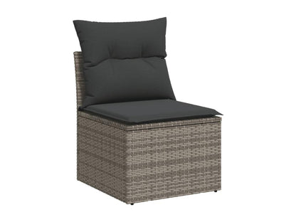 Gray Woven Resin Wicker Outdoor Furniture Set - dlz1766461025269