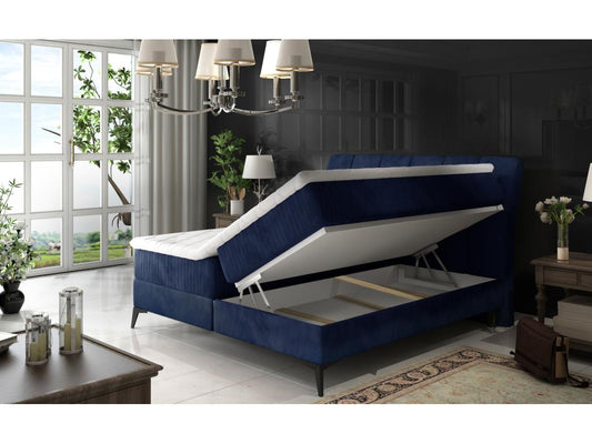 Gray Velvet Mattress, 160 x 200 cm - dlz1766461840085