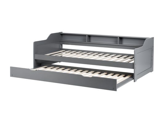 Gray Bed, 90 x 200 cm